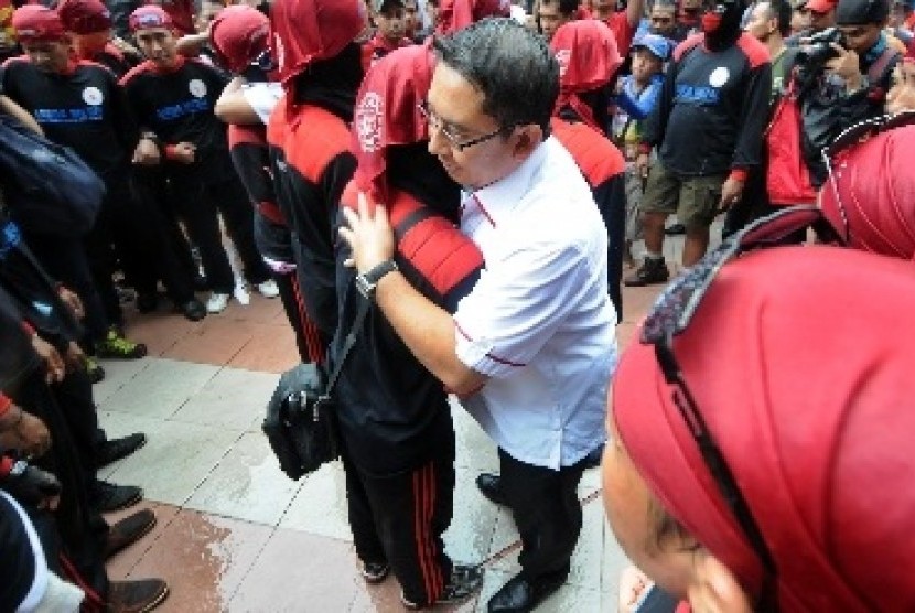 Prabowo's supporters (illustration)