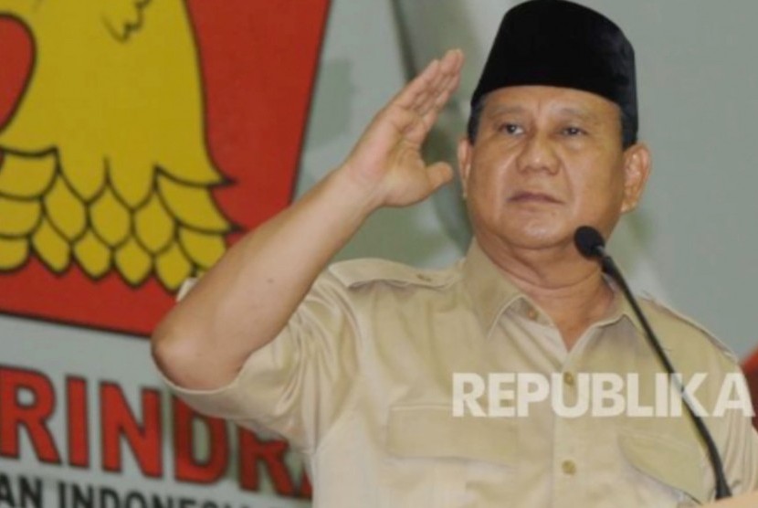 Prabowo Subianto tunjuk jubir Gerindra.