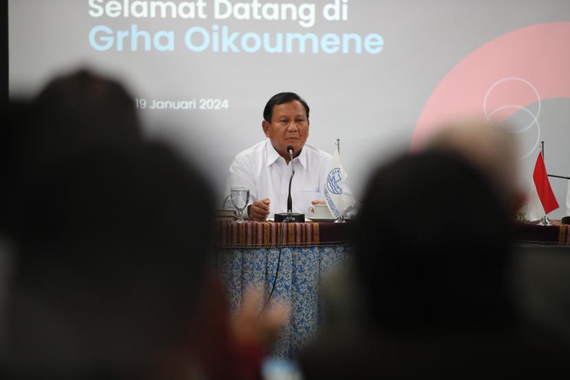 Prabowo Subianto, capres nomor urut dua mengatakan, Indonesia memiliki masa depan yang luar biasa jika seluruh elemen mampu bersatu dan saling bekerja sama. 