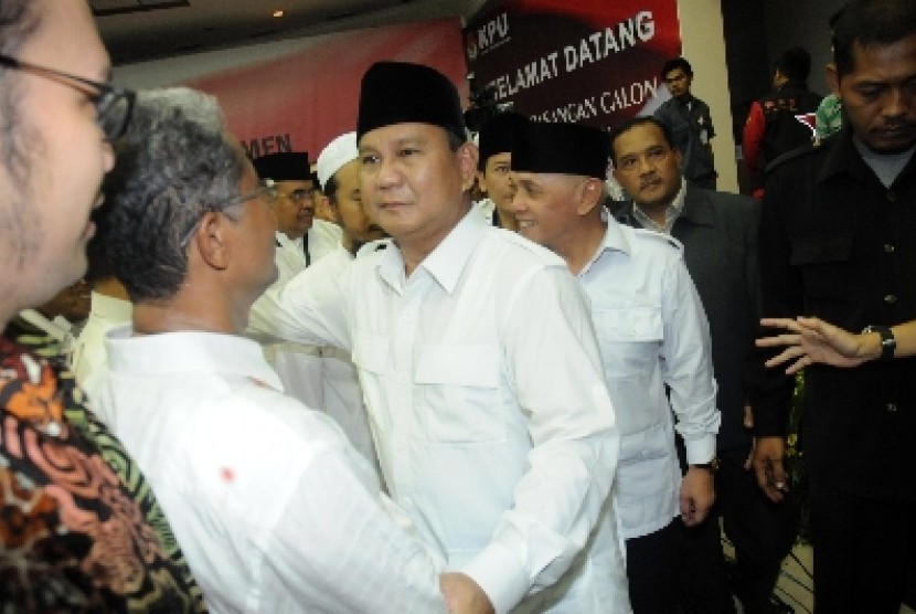 Prabowo Subianto dan Hatta Rajasa