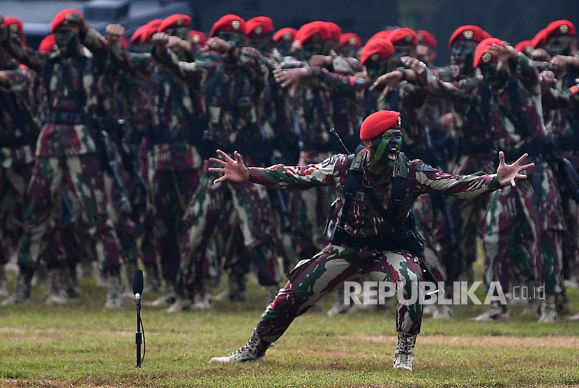 Prajurit Kopassus TNI AD.