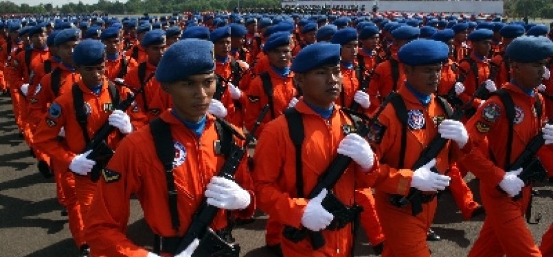 Prajurit TNI Angkatan Udara. (ilustrasi)