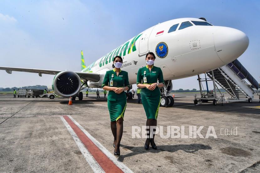 Pramugari pesawat Citilink Indonesia. Pemerintah Kabupaten Nagan Raya, Provinsi Aceh menjajaki pembukaan penerbangan berjadwal maskapai milik pemerintah, Citilink ke Bandar Udara Cut Nyak Dhien Nagan Raya, sebagai upaya untuk meningkatkan investasi di daerah.