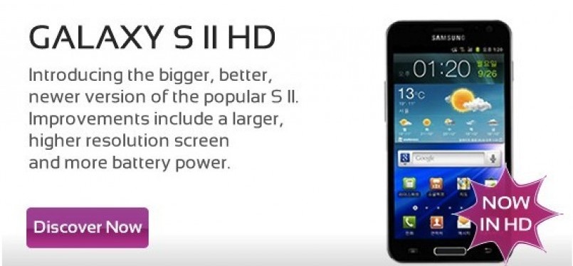 Pre order Samsung SII  HD