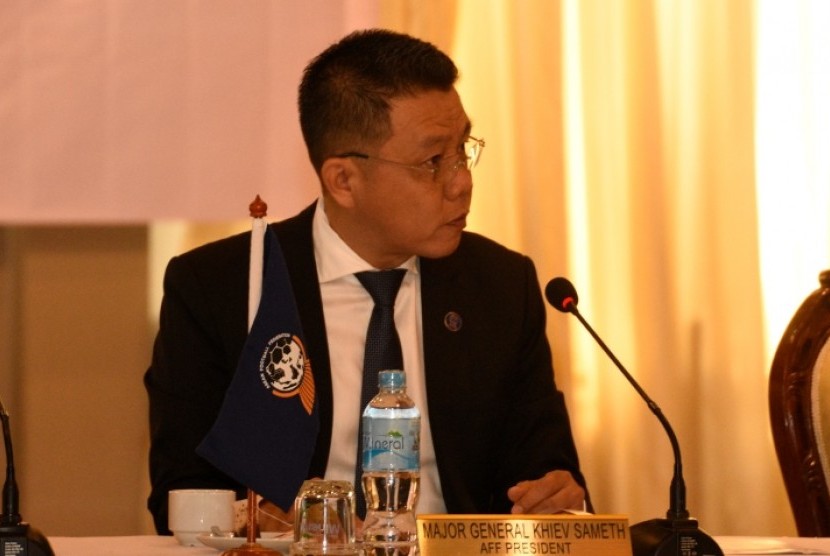 Presiden AFF Mayor Jenderal Khiev Sameth 