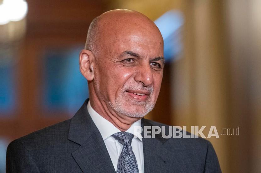 AS akan Periksa Mantan Presiden Afghanistan Ashraf Ghani. Mantan presiden Afghanistan  Ashraf Ghani