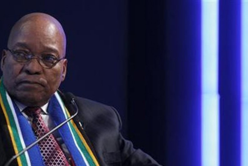 Mantan presiden Afrika Selatan Jacob Zuma