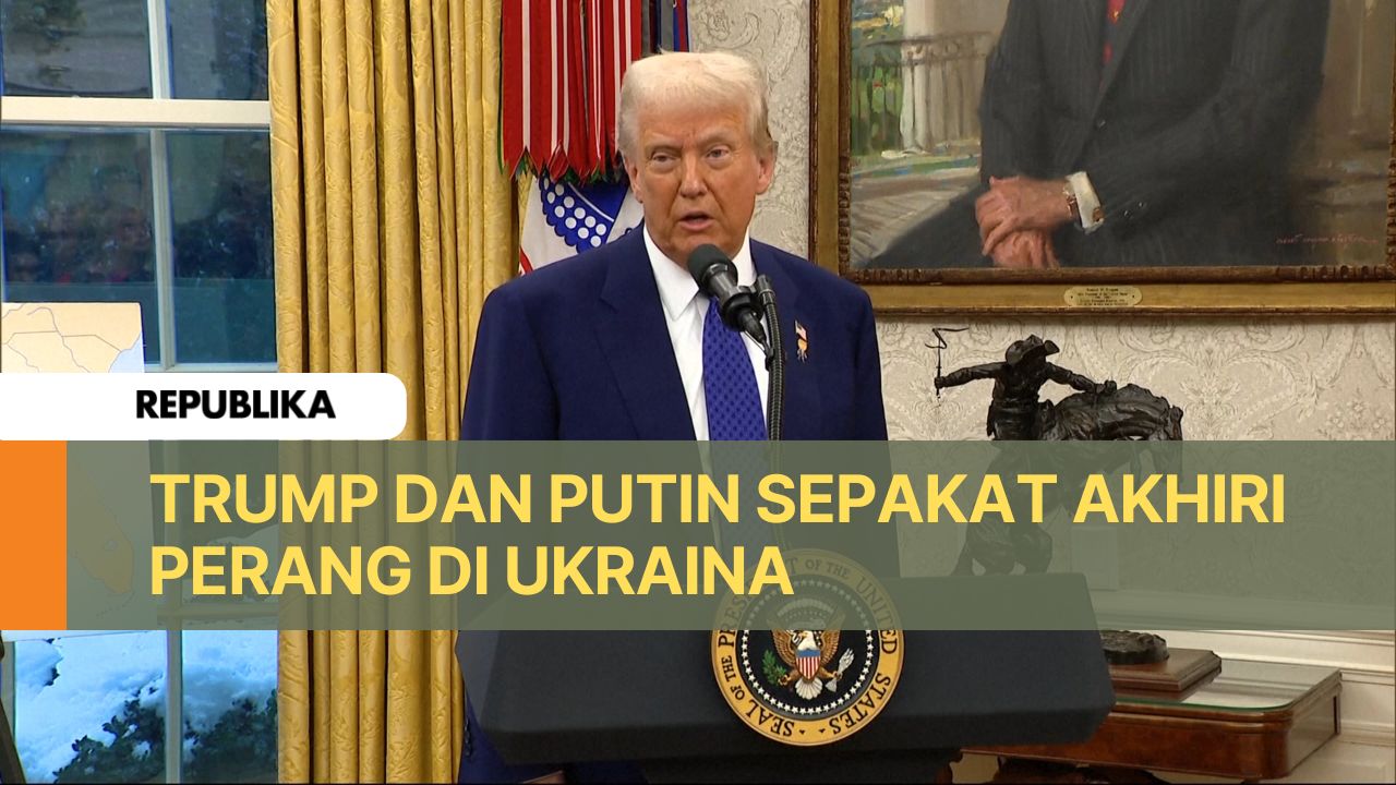 Trump dan Putin Sepakat Akhiri Perang di Ukraina