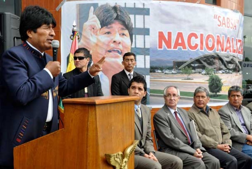  Presiden Bolivia Evo Morales