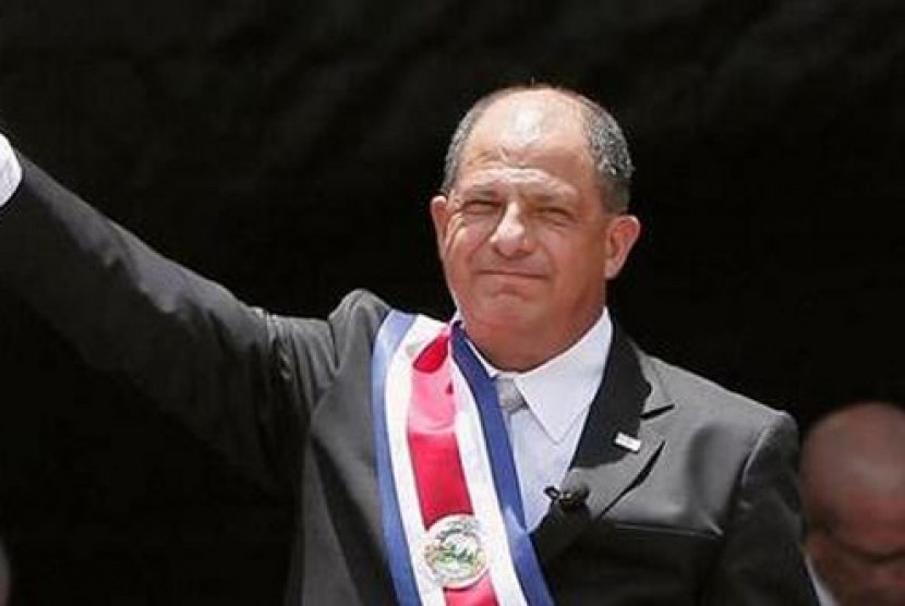 Presiden Costa Rica Luis Guillermo Solis 