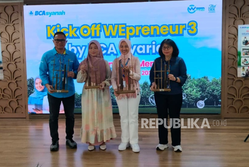 BCA Syariah Kick Off WEpreneur 3, Dukung Ketangguhan UMKM Perempuan