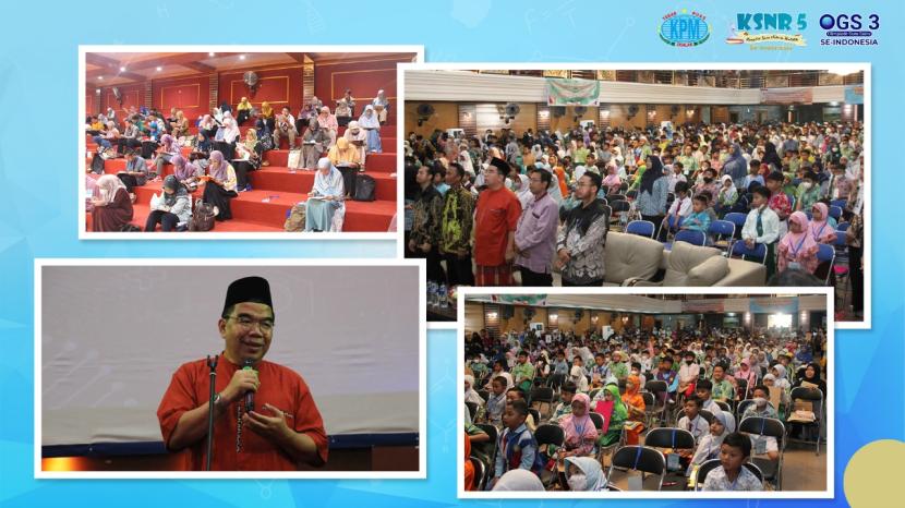 Presiden Direktur Klinik Pendidikan MIPA (KPM), Dr R Ridwan Hasan Saputra, menjelaskan tujuan digelarnya KSNR dan OGS diharapkan dapat menjadi katalisator untuk mengasah kemampuan guru dan potensi siswa dalam bidang sains. 