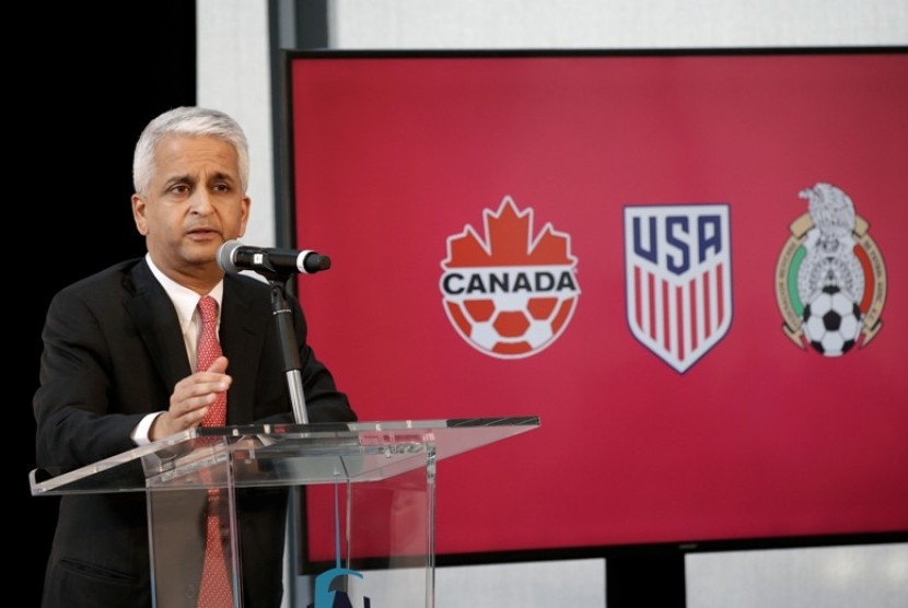 Presiden Federasi Sepak Bola AS Sunil Gulati