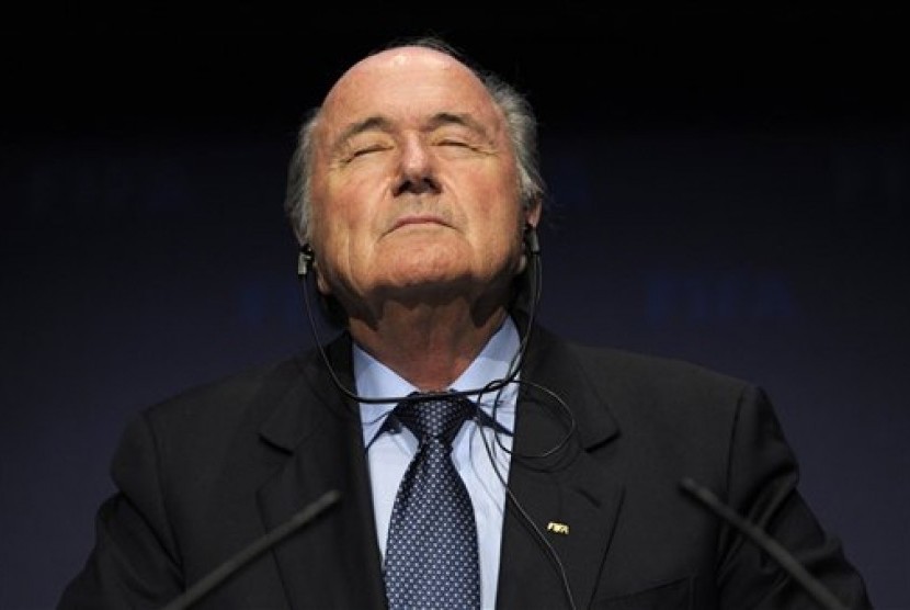 Presiden FIFA Sepp Blatter 