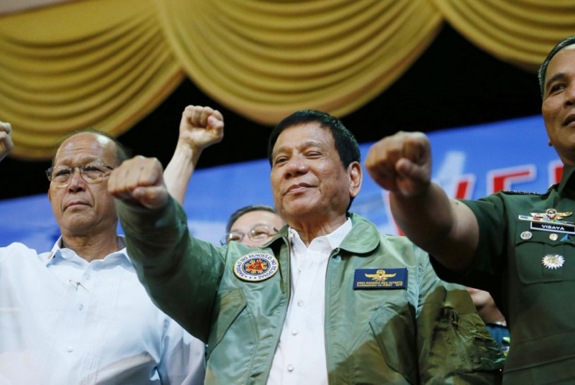 Presiden Filipina Rodrigo Duterte.