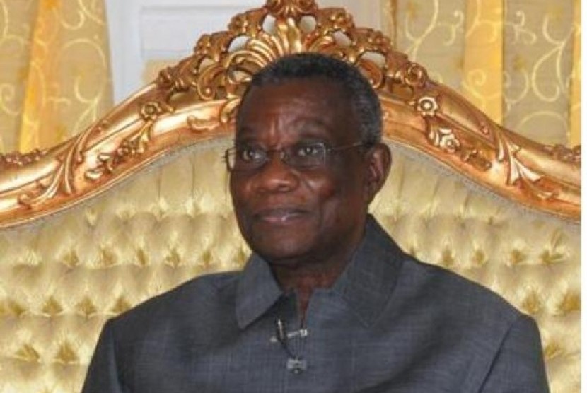 Presiden Ghana, John Evans Atta Mills yang wafat di usia 68 tahun.