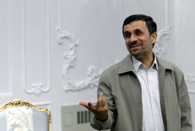 Presiden Iran Mahmoud Ahmadinejad 