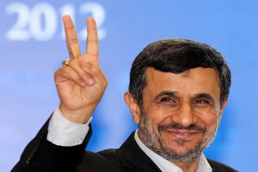 Presiden Iran Mahmoud Ahmadinejad 