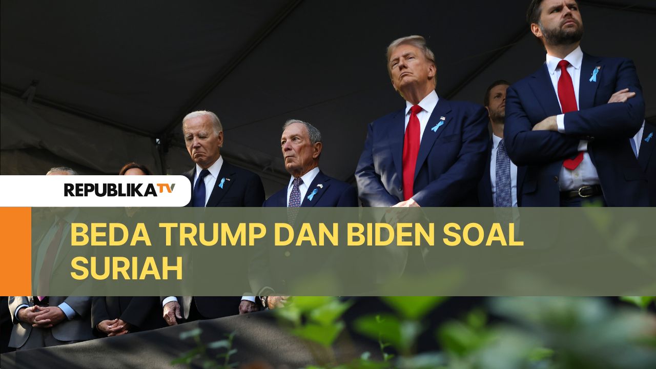 Presiden Joe Biden bersama Presiden Terpilih AS, Donald Trump