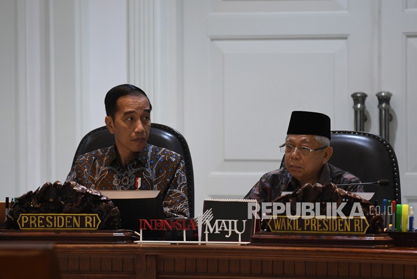 Presiden Joko Widodo dan Wakil Presiden Ma
