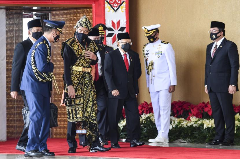 Presiden Joko Widodo dan Wapres Ma