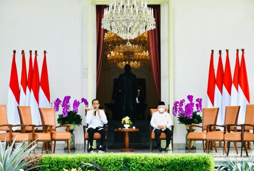 Presiden Joko Widodo (Jokowi) dan Wapres Ma'ruf Amin.