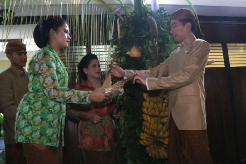 President Joko Widodo First Lady Iriana Joko Widodo