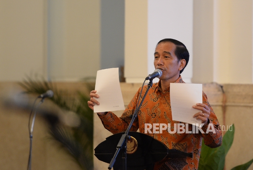 President Joko Widodo (Republika/Wihdan Hidayat)