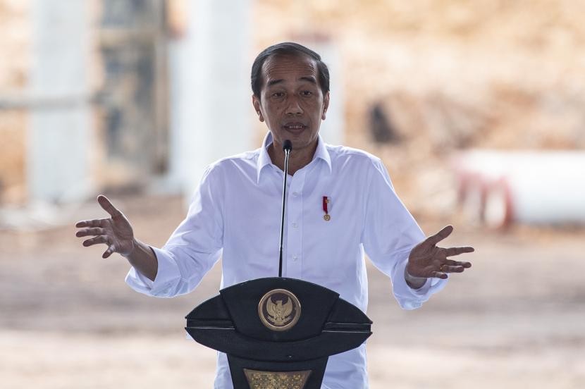 Presiden Joko Widodo. Jokowi tak ingin masyarakat jadi korban ketidakpastian global.