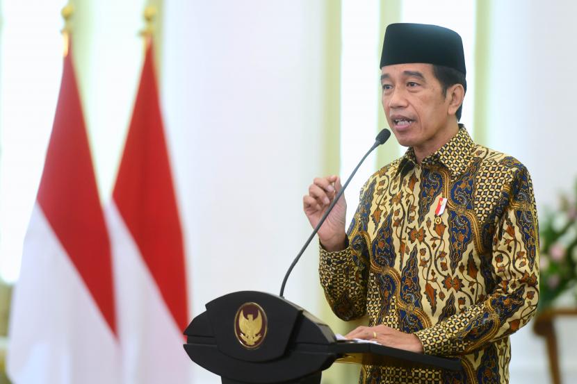 Presiden Joko Widodo, mengingatkan industri pers nasional hadapi tekanan yang berat   