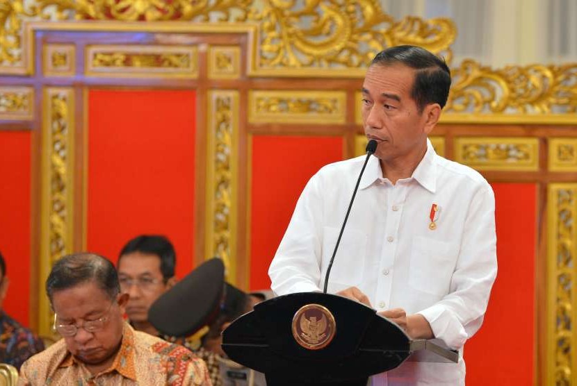 Incumbent President Joko Widodo