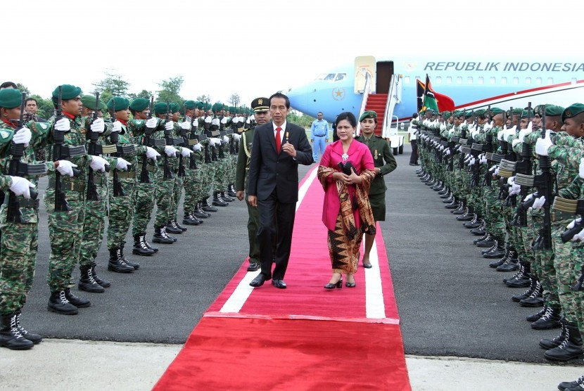 Presiden Joko Widodo saat berkunjung ke Timor Leste