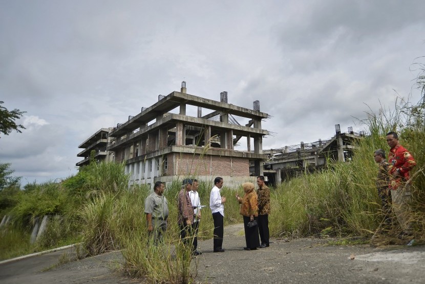 Pembangunan rumah khusus (ilustrasi)