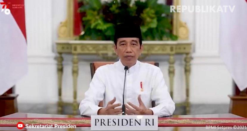 Presiden Joko Widodo .