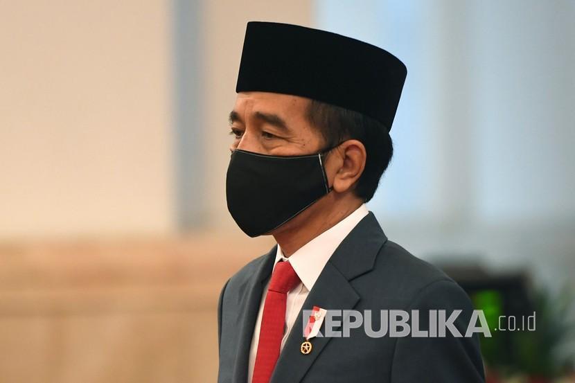 Presiden Joko Widodo (Jokowi) mengajak masyarakat untuk bersyukur karena pandemi bisa dikendalikan tanpa kebijakan lockdown. (ilustrasi).