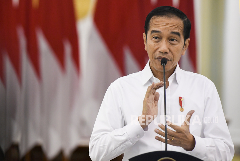Presiden Jokowi tegaskan akan lanjutkan pembangunan infrastruktur meski dicaci dan dihina.(foto: ilustrasi)