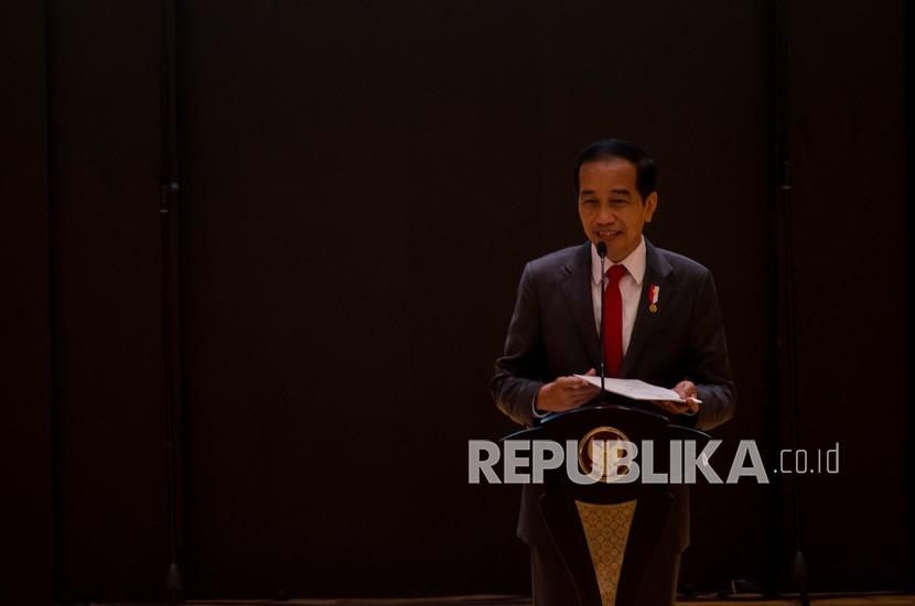 Presiden Joko Widodo. Jokowi mengajak seluruh pemimpin ekonomi dunia untuk berkontribusi pada Presidensi G20 Indonesia. 