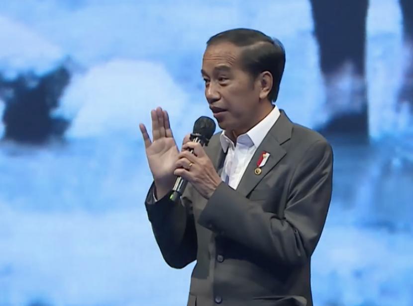 Presiden Joko Widodo. Jokowi Minta Tokoh Agama Bekerja Sama untuk Perdamaian Dunia