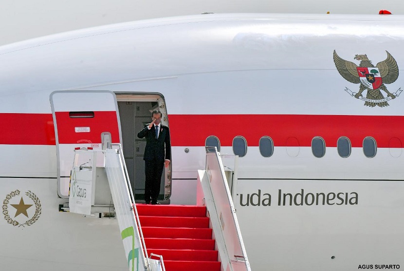 Presiden Joko Widodo (Jokowi) melakukan kunjungan luar negeri.