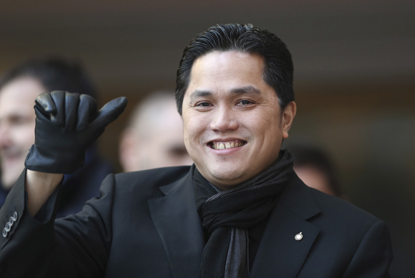 Erick Thohir. Tren peningkatan elektabilitas Erick Thohir sebagai kandidat teratas untuk calon wakil presiden (cawapres) 2024 mendapat respons positif dari sejumlah pihak. 