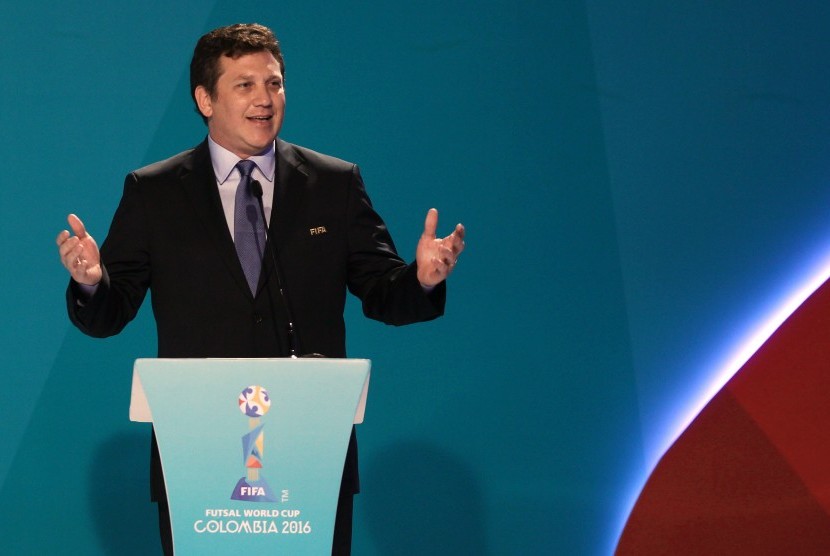 Presiden Konfederasi Sepak Bola Amerika Selatan (CONMEBOL), Alejandro Dominguez.