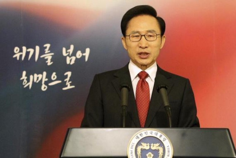  Presiden Korea Selatan, Lee Myung-bak.