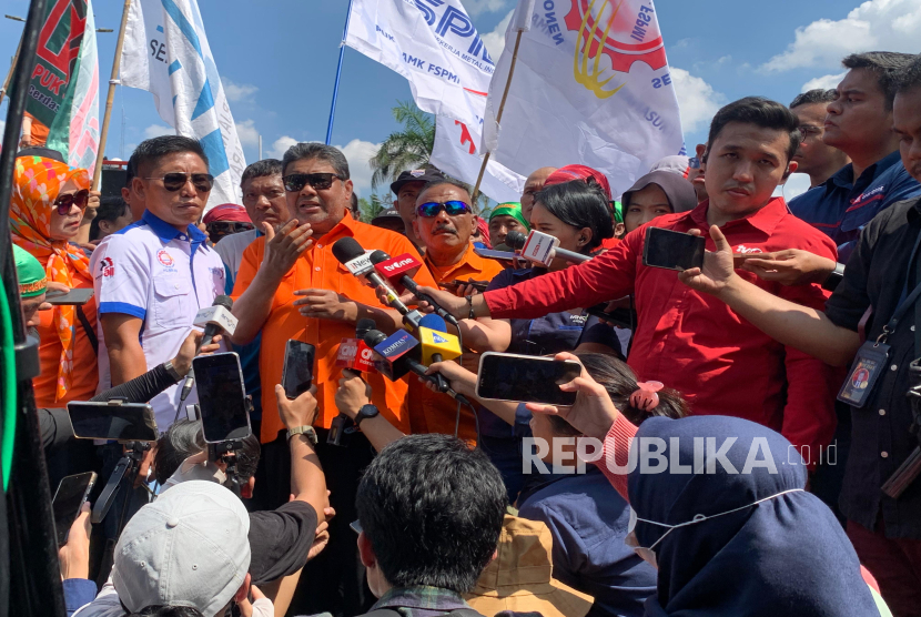 Presiden KSPI Said Iqbal menyebut demonstrasi buruh, Kamis (28/8/2025), akan berjalan dengan damai. 