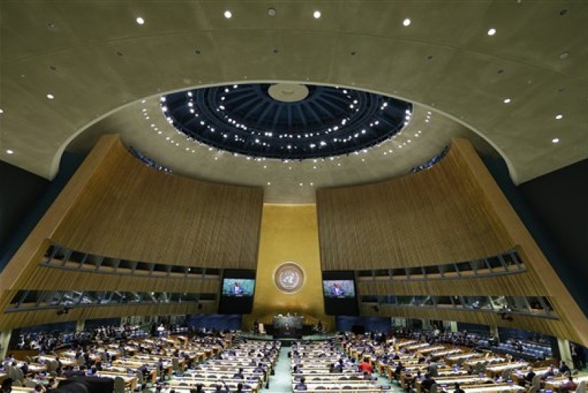 Sidang Majelis Umum PBB di New York.