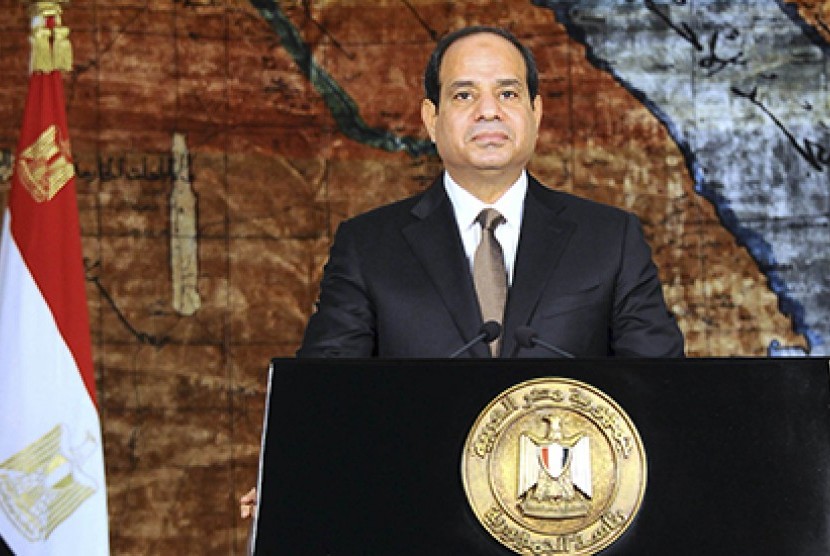 Presiden Mesir Abdel Fatah El Sisi.