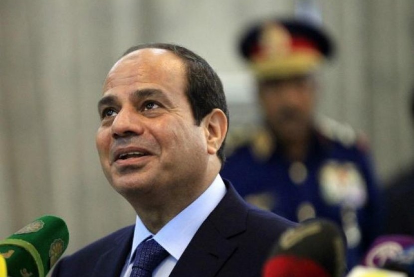 Presiden Mesir Abdel Fattah el-Sisi. Pemerintahan Presiden Amerika Serikat (AS) Joe Biden akan menahan bantuan militer sebesar 130 juta dolar ke Mesir atas kegagalan negara itu memperbaiki kondisi hak asasi manusia.