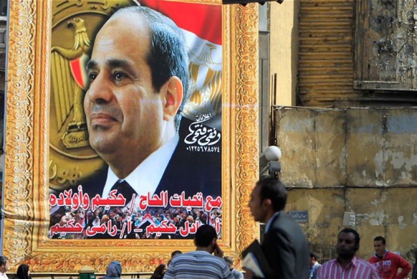 Presiden Mesir Abdul Fattah al-Sisi.