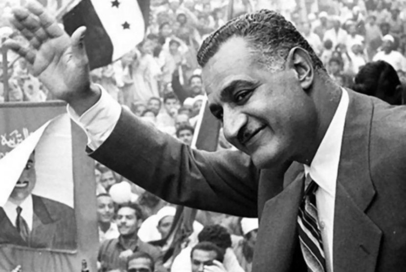 Presiden Mesir Gamal Abdel Nasser.