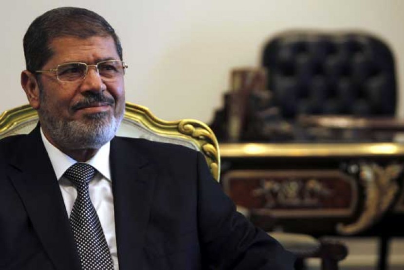 Presiden Mesir, Muhamad Mursi.