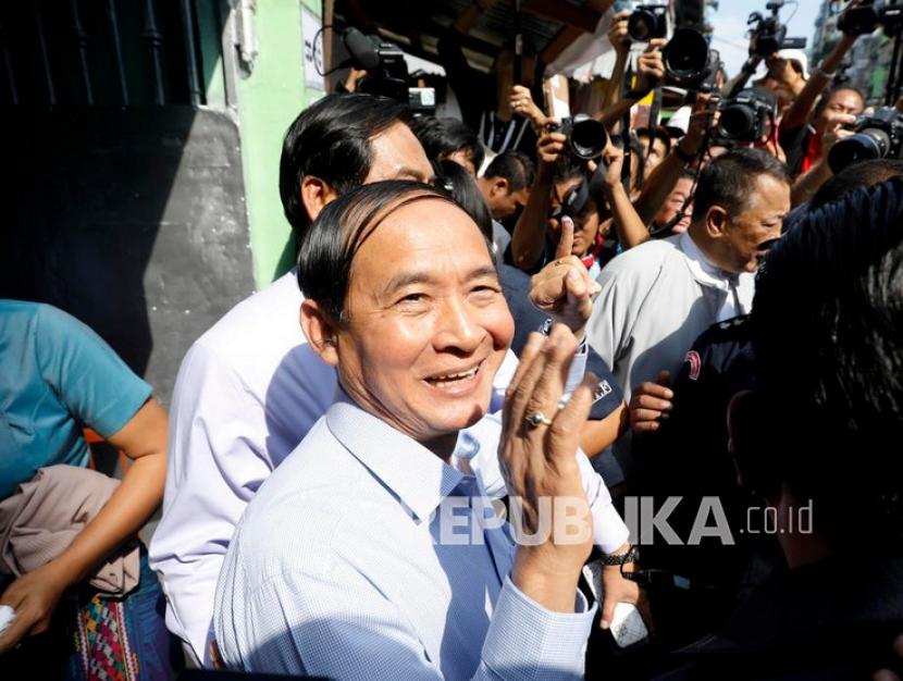  Presiden Myanmar terguling Win Myint
